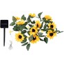 PARK Гирлянда садовая на солнечной батарее Подсолнухи 25 лампочек (107203)