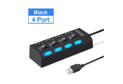 SMARTBUY (SBHA7204W) USB 2.0 хаб 4 порта  белый
