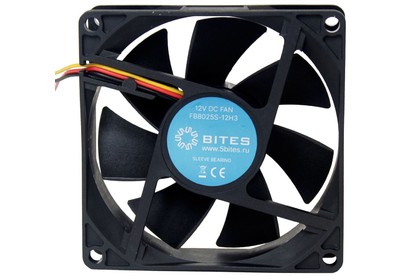 5BITES FB8025S12H3 80X25 / SLEEVE / 3000RPM / 3P