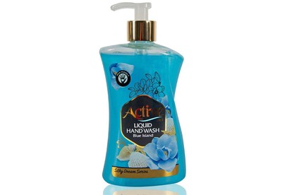 ACTIVE Жидкое мыло жемчужное 450 мл. С дозатором. Ракушка и цветок (511801640)