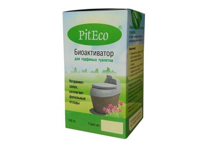 PITECO В160 Биоактиватор для торфяных туалетов Piteco 160г