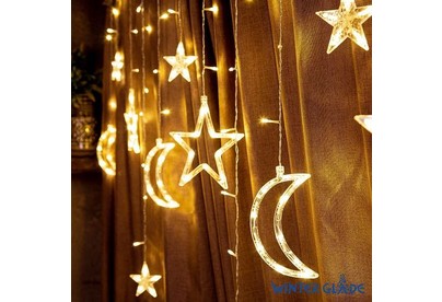 WINTER GLADE Электрическая гирляндазанавес Winter Glade 123 лампы Тёплый белый CB123