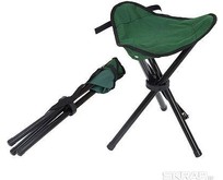 ECOS Стульчик складной DW1001C треугольный (зеленый) 993074