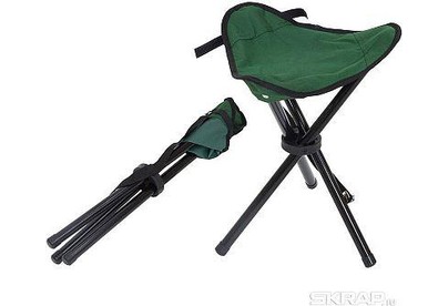 ECOS Стульчик складной DW1001C треугольный (зеленый) 993074