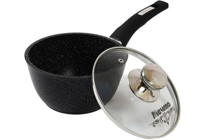 МЕЧТА 81701 Гранит 1,2л несъемная ручка стеклянная крышка