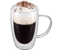 LEONORD Кружка AROMA 450 мл с двойными стенками из боросиликатного стекла (106481)