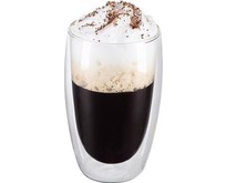 LEONORD Стакан AROMA, объем: 450 мл с двойными стенками из боросиликатного стекла (106479)