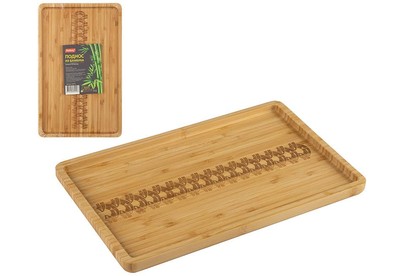 MALLONY Поднос из бамбука Foresta di bambu, рр: 35*22*1.9 см (106473)