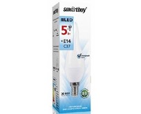 SMARTBUY (SBLC37Tip0540KE14) 5W/4000/E14
