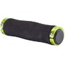 STELS Грипсы XHGN02BL 130 мм чёрные, материал EVA, зеленые кольца, в инд. упаковке 150243 LU089188