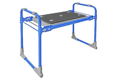 NIKA Скамейка садовая складная голубой СКМ2/Г