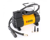 DENZEL Компрессор автомобильный AC37, 12 В, 7 атм., 37 л/мин, автомоб. предохранитель 58055