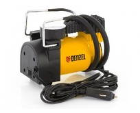 DENZEL Компрессор автомобильный DС20, 12 В, 7 атм., 35 л/мин 58054