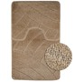 САНАКС 00287 CLASSIC UNI ПОЛОСКИ Коврик в ванную двойной КОРИЧНЕВЫЙ 55х90+ 45х55 см 100% полиэстер