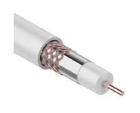 PROCONNECT (012206) RG6U+CU, 75 ОМ, CU/AL/CU, 48%, бухта 100 м, белый