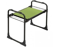 NIKA Скамейка садовая с мягким сиденьем СКМ (СКМ/Ч черный)