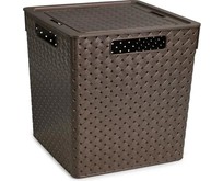 VIOLET Береста с крышкой 23л венге 6823105