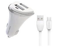 MORE CHOICE (4627151191423) AC22a 2USB 2.4A для TypeC White