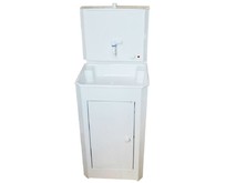 ВИХРЬ 74/4/10 Умывальник дачный КОМФОРТ, без подогрева, пластиковая мойка, цвет белый