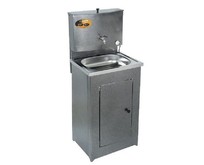 ВИХРЬ 74/4/3 Умывальник дачный ЛЮКС, с подогревом, нержавеющая мойка, цвет серебро