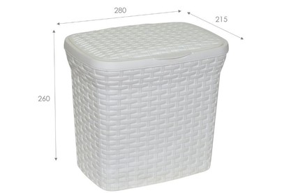 VIOLET Ротанг 10л белый 421106