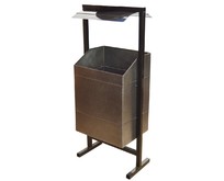 ТЕРМИКС Урна квадратная с крышей