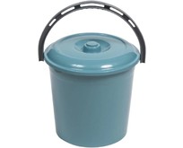 VIOLET 10л с крышкой (бирюзовосиний) 21055