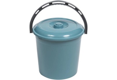 VIOLET 10л с крышкой (бирюзовосиний) 21055