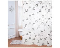 РЫЖИЙ КОТ Занавеска для ванной, 180*180 см. материал  PEVA (009390)