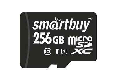 SMARTBUY (SB256GBSDCL1001) MicroSDXC 256GB Class10 UHS1 + адаптером