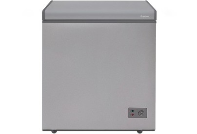 БИРЮСА M155KX 145л (ларь, глухая крышка) металлик