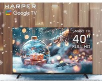 HARPER 40F720TS FHD SMART TV Google Безрамочный