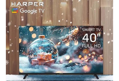 HARPER 40F720TS FHD SMART TV Google Безрамочный