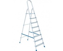 СИБРТЕХ Стремянка, 8 ступеней, алюминиевая, Россия 97718