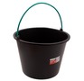 MATRIX Ведро строительное пластмассовое 16 л, ударопрочное, обрезиненная ручка 81463