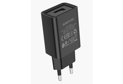 BOROFONE (6974443385663) BA68A Glacier 1USB черный