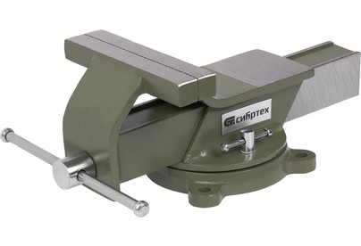 СИБРТЕХ слесарные, 150 мм, стальные, поворотные//