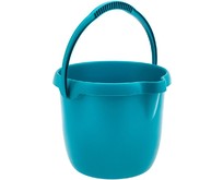 PALISAD Ведро пластмассовое круглое 12 л, бирюзовое, Home 929575