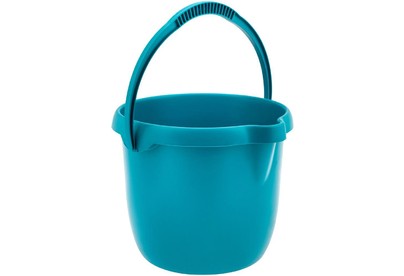 PALISAD Ведро пластмассовое круглое 12 л, бирюзовое, Home 929575