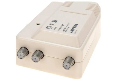 REXANT Антенный усилитель ТВ сигнала на 2 выхода, RX200