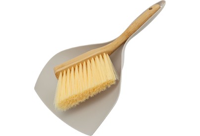 PALISAD Набор: совок 290x190 мм и бамбуковая щеткасметка 220 мм, Home 93572