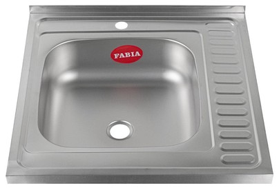 FABIA м00004 Мойка 60 х 60 см левая