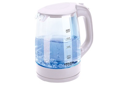 DELTA LUX DL1058W белый стекло