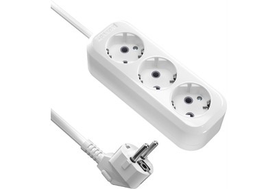 DEFENDER (99368) R330 16 А, 3 роз х 1,5м , белый