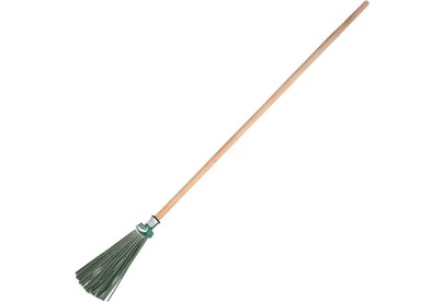 СИБРТЕХ Метла полипропиленовая, 295х255х1490 мм, веерная, деревянный черенок 63227