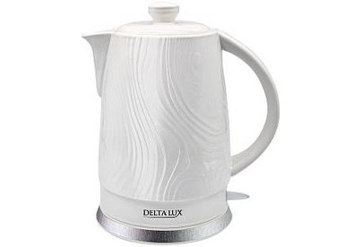DELTA LUX DE1022 white (1,8л. фарфор)