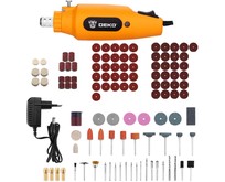 DEKO DKRT150, 150 Вт, в кейсе + набор аксессуаров 110 шт 0631417