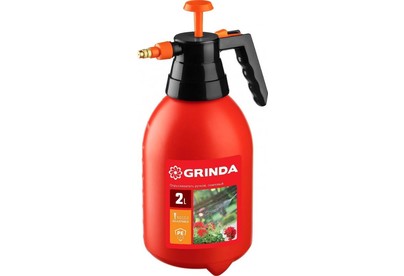 GRINDA PS2 опрыскиватель 2 л, ручной, помповый, колба из полиэтилена 425053