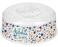 HOMVER Bergamo Терраццо D250мм с декором (бесцветный) 223134301/00