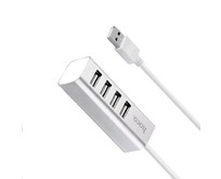HOCO (6957531038146) HB1 4хUSB серебро
